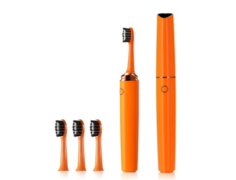 Cepillo de Dientes Eléctrico TRUMSEN T01 Naranja (40000 Rpm - Recargable)