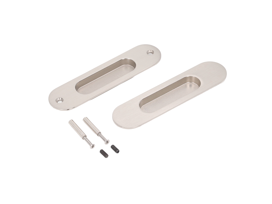 KOFIHETY Juego de Tiradores para Puertas Correderas en Aleación de Aluminio con Superficie Suave para Armarios y Puertas de Dormitorio