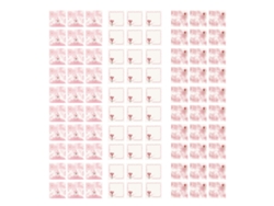 Bloques De Notas Adhesivas Con Patrón Floral Y Papel Colorido Para Oficina Y Registro Repegables