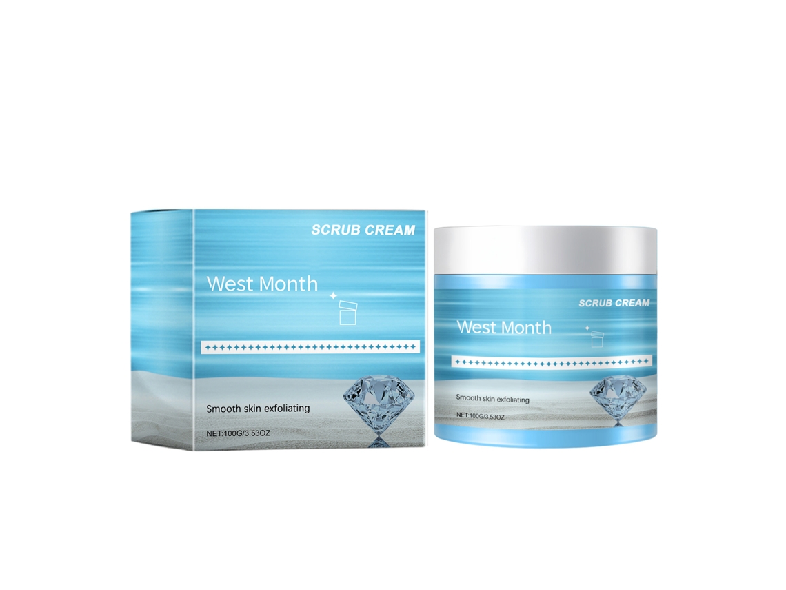 Cepillo Corporal Exfoliante West Month Para Todo El Cuerpo, 100 G