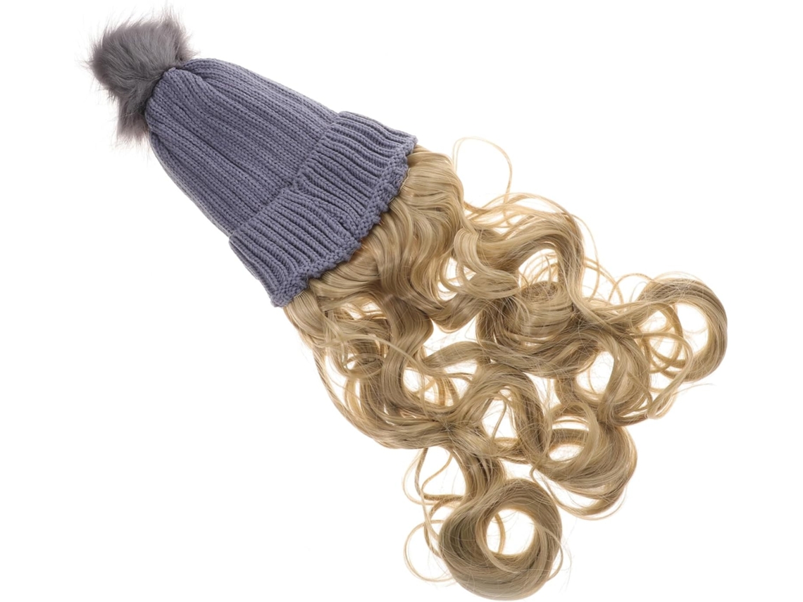 Peruca Quente E Natural, Touca Feminina, Peruca De Inverno Para Mulheres Com Extensão.