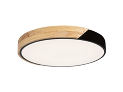 Plafón de metal-madera, clase g RABALUX Maple