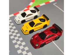 Versión Roja Rtrldarc S100 1/64 2.4g Rwd Drift Mini Proporcional 3 Vel Metal Led Pantalla On-road 60min Regalo Niños Juguetes