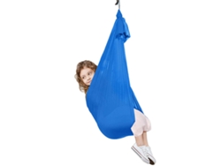 Hamaca De Trampolín Infantil, Columpio Sensorial Para Niños, Yoga En Interiores/exteriores, Fitness En Casa, Azul Oscuro