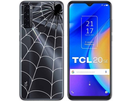 Carcasa TCL 20 SE TUMUNDOSMARTPHONE Araña Multicolor