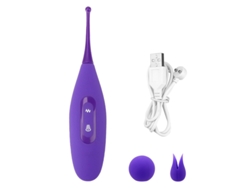 Vibrador De Masaje De Succin 2 En 1 Con 8 Modos Para Mujeres (prpura)