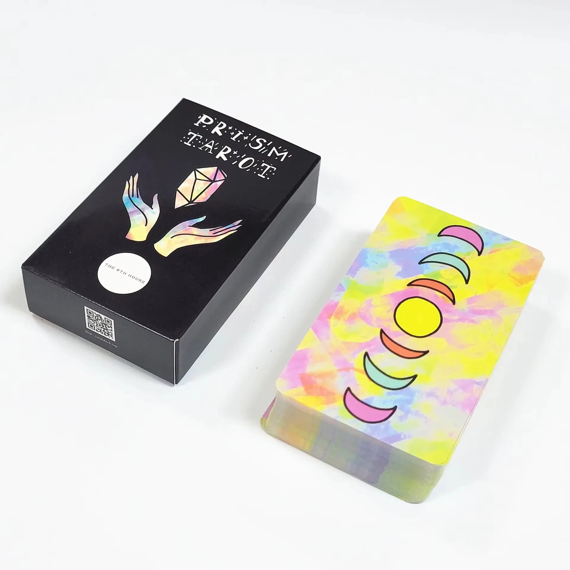 El Nuevo Juego De Cartas Prism Tarot, Versión Completa, Que Incluye Una Guía Y Un Juego De Mesa.