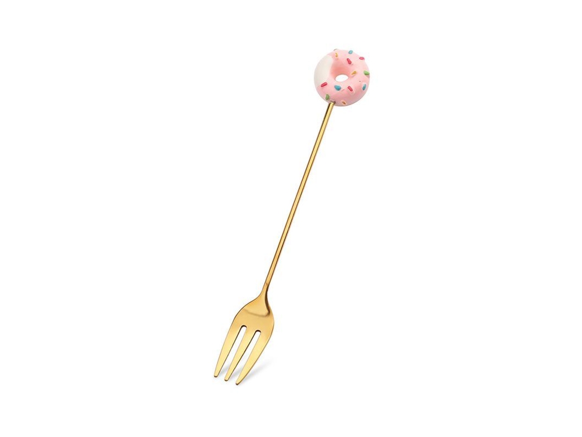 2026da-cucharas Y Tenedores De Postre Creativos De Acero Inoxidable Anti-rust, Diseño Lindo, 6 Piezas Para Fiestas Y Uso Diario
