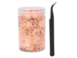 Hoja De Oro Para Decoración De Uñas, Herramienta De Manicura Diy, 10 G