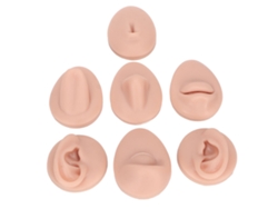 Modelo de práctica de cuerpo de silicona para principiantes con piezas simuladas