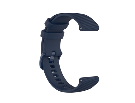 Correa de reloj inteligente de silicona a cuadros para Amazfit GTR 3 Pro (azul)