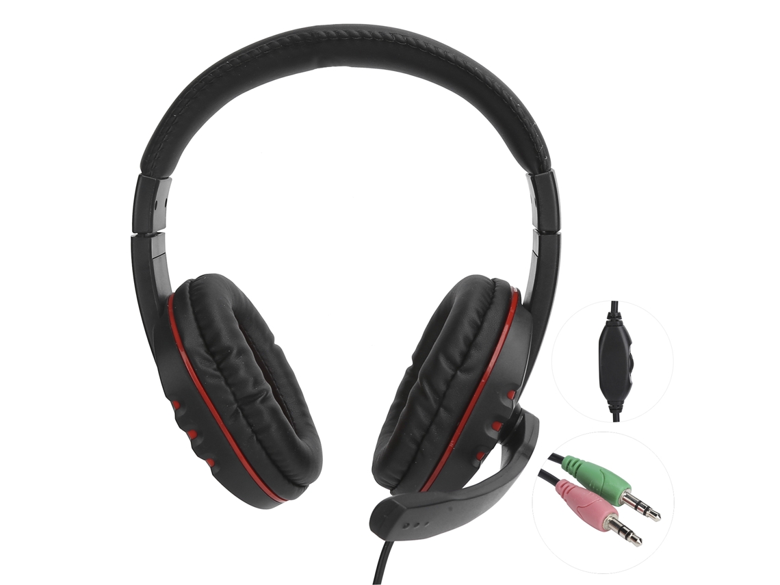 Fone De Ouvido Com Fio A7 Para Gamer Com Alto-falante 40mm Microfone Estéreo Para Computador Casa Bar Internet