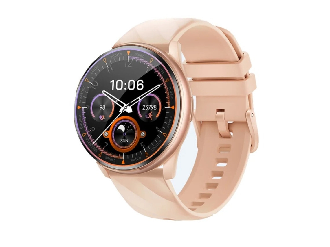 Reloj inteligente IPX8, resistente al agua, ultrafino, para mujer, con funciones de salud y fitness, compatible con el color de la piel de Yizhood