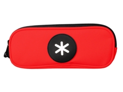Bolso escolar portatodo ANTARTIK doble cremallera color rojo 210x60x80 mm