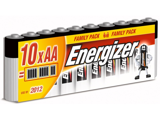 Pilas ENERGIZER AA LR06 (10 unidades)