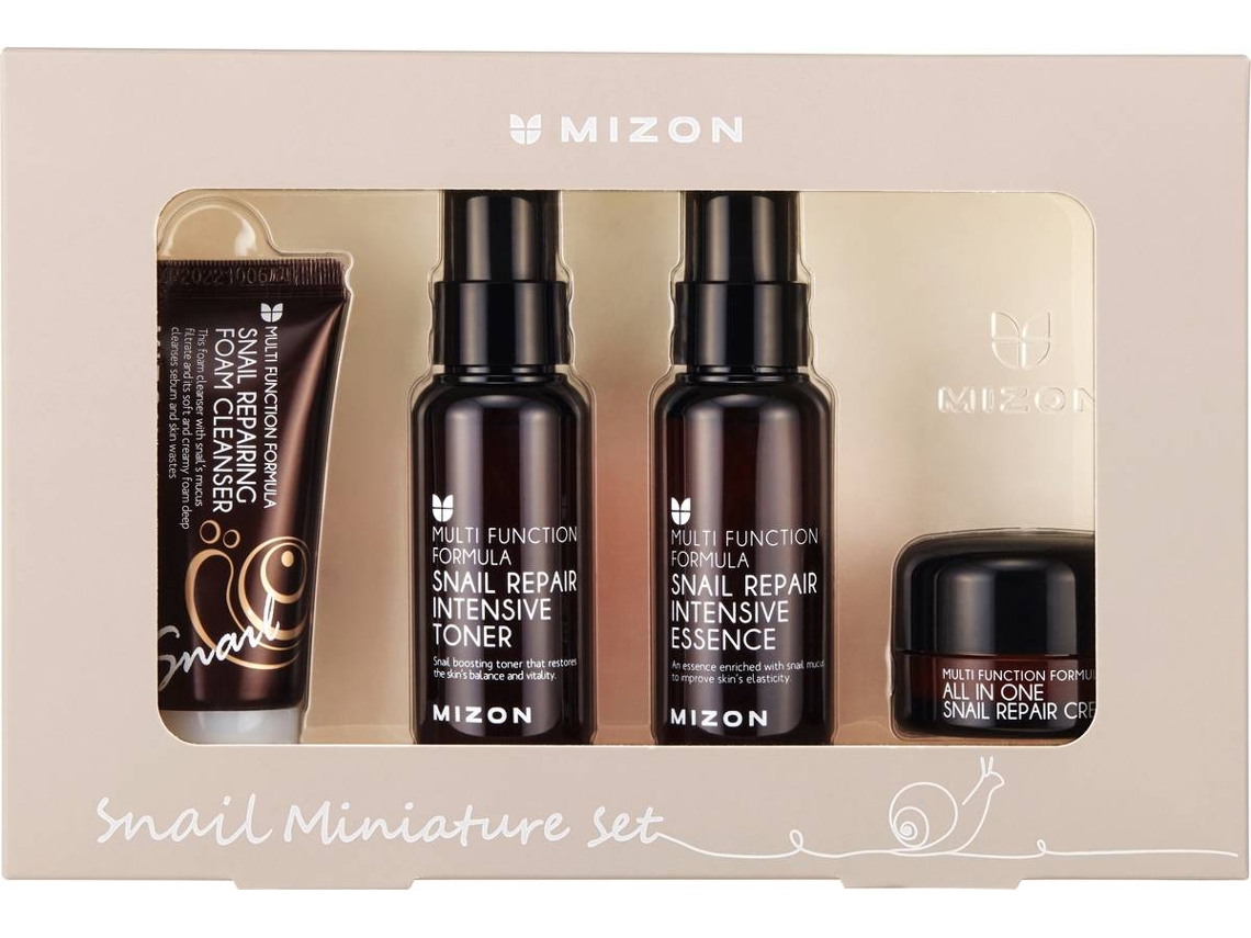 Cofre de Rosto MIZON Snail Repair Mini Pack (50 ml)