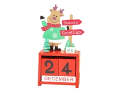 Decoraciones para calendario de Adviento de Navidad, ergonómicas, para uso diario STELASPLEN