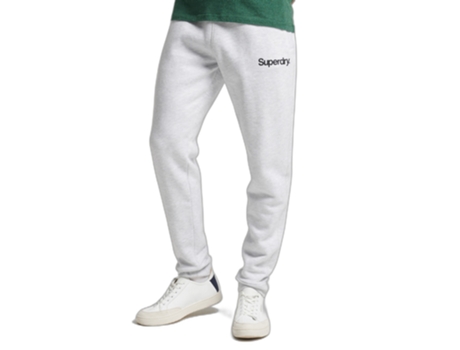 Pntalones de Chándal para Hombre SUPERDRY (Algodón - 2XL - Blanco)