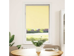 Maison Exclusive - Estor Enrollable Opaco Amarillo 80x150 Cm Tela Ancho 75,7 Cm