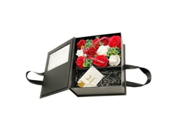 1 Caja De Regalo De Flores De Simulación.