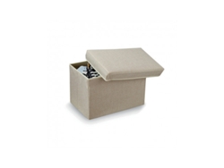 Puf almacenaje maison 49x31x31cm| Domo Pack Living