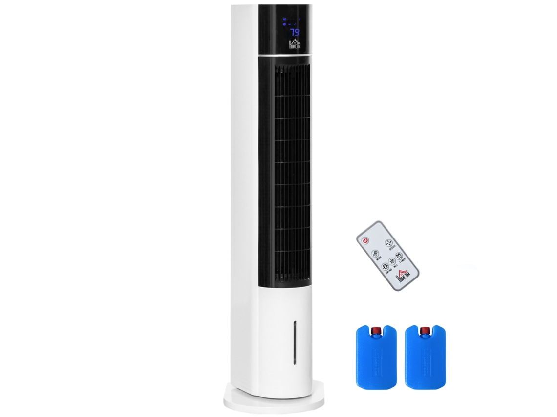 Ventilador De Columna Aire Acondicionado, Giro 52°, Silencioso, 3 Modos, 3 Velocidades