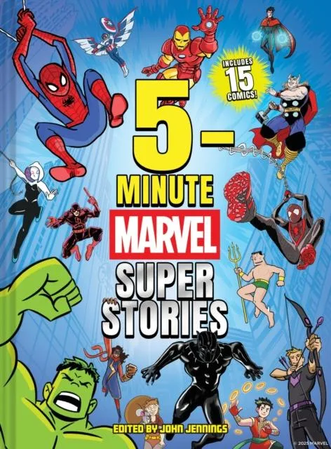 Libro 5-Minute Marvel Super Stories de Marvel Marvel Entertainment (Inglés)