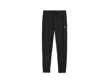 Calça PUMA Moletom Fit Branded Fle Preto M Mulher