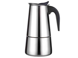 300ml moka cafetería cafetera espresso latte percolator estufa cafetera espresso olla máquina de café italiano acero inoxidable | Cafeteras
