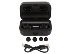 Auriculares estéreo Bluetooth con pantalla LED, inalámbricos con estuche de carga para teléfono, deportes y running. Ly Ebike