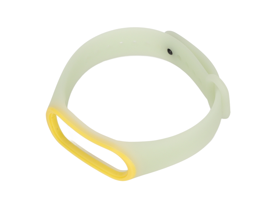 Correa de silicona luminosa para pulsera de Smartwatch con ajuste poroso compatible con Mi Band 6 5 4 3 NFC