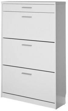 Zapatera TOPKIT Manzanares (Blanco - Aglomerado de Alta Densidad y Melamina - 131 x 80 x 25 cm)