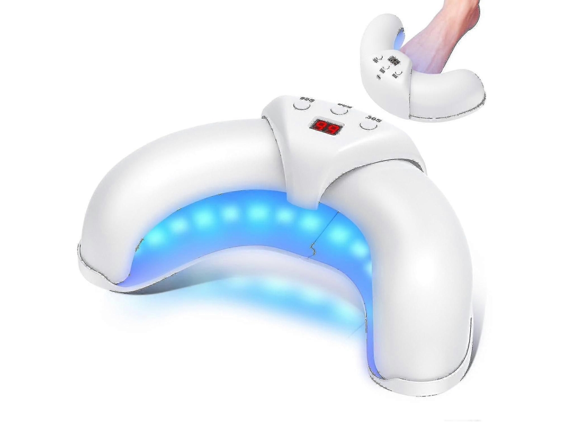 Dispositivo Láser Para El Tratamiento De Hongos En Las Uñas De Los Pies (para Múltiples Uñas), Uso Doméstico, Luz Infrarroja De 905 Nm + Luz Azul De 470 Nm.