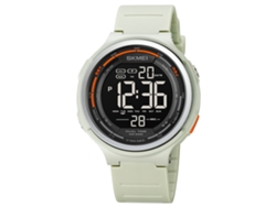 Reloj Digital Unisex Skmei Con Resistencia Al Agua De 50 M, Retroiluminación, Cronómetro, Alarma Y Doble Hora.
