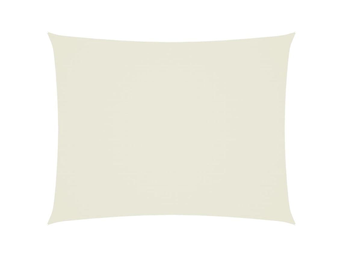 Maison Exclusive - Toldo De Vela Rectangular Tela Oxford Color Crema 3x4 M