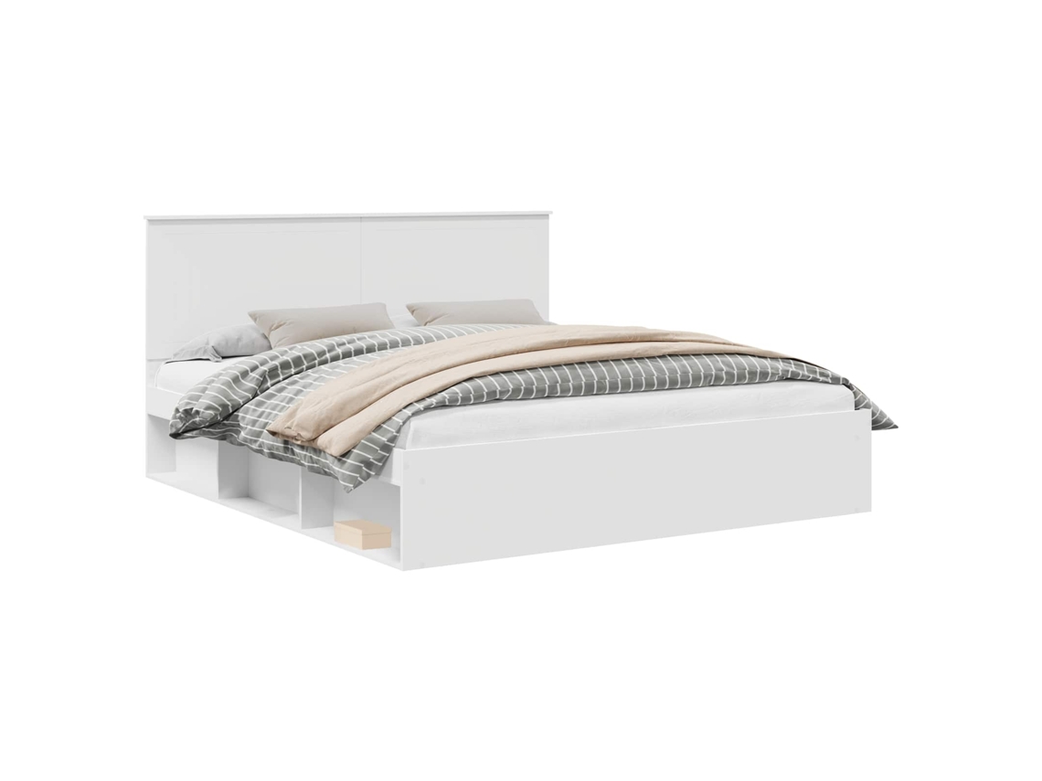 Maison Exclusive - Estructura De Cama 180 X 200 Cm Madera De Pino Macizo