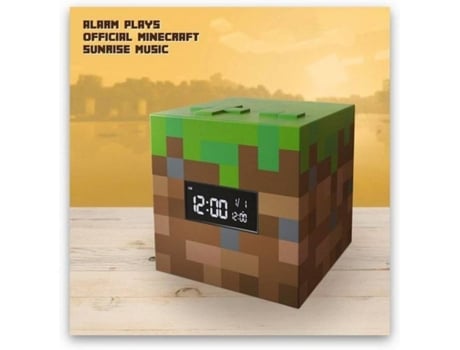 Reloj despertador MINECRAFT Minecraft