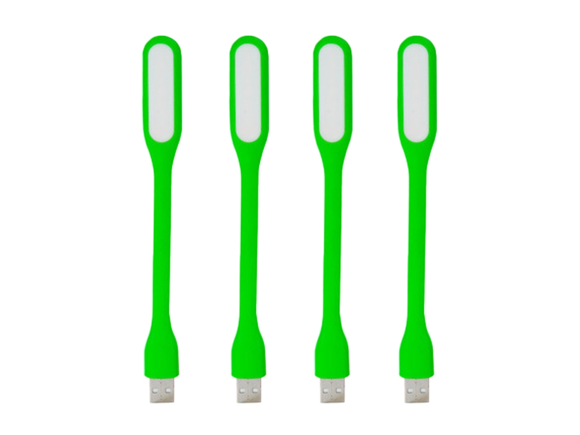 Mini lámpara LED USB flexible para portátil, teclado, batería externa y luz nocturna portátil.