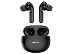 Auriculares deportivos inalámbricos Awei T15 Tws Bluetooth V5.0 con estuche de carga Hengrongshen (negros)