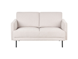 Sofá 2 Plazas Beliani Breda Poliéster Beige 150x85x85