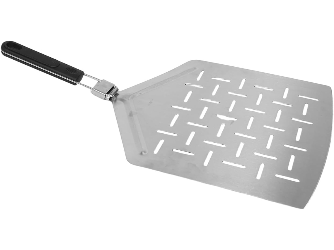 Espátula Deslizante De Acero Para Pizza, Espátula De Metal De Acero Perforada Para Horno.