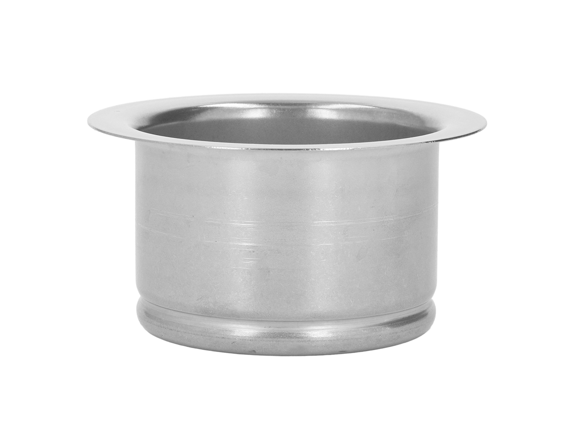 Brida Extendida De Acero Inoxidable Para Fregadero De Cocina, Compatible Con Trituradores De Basura Profundos De 114 Mm.