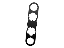Llave para pedales de bicicleta, Black Equipment, Lowmoose