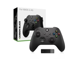 Mando inalámbrico 2.4G para Xbox One Series X/S con receptor USB, compatible con Windows PC, color negro. Aeuzwr