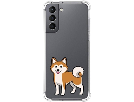 Carcasa Samsung Galaxy S21 5G TUMUNDOSMARTPHONE Dibujos Antigolpes Perros 02 Multicolor