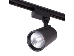 Foco De Carril Led  30w 2538lm Cri85 2700ºk Lumiastra Monofásico 40.000h [lum-ath070030w-b-ww]