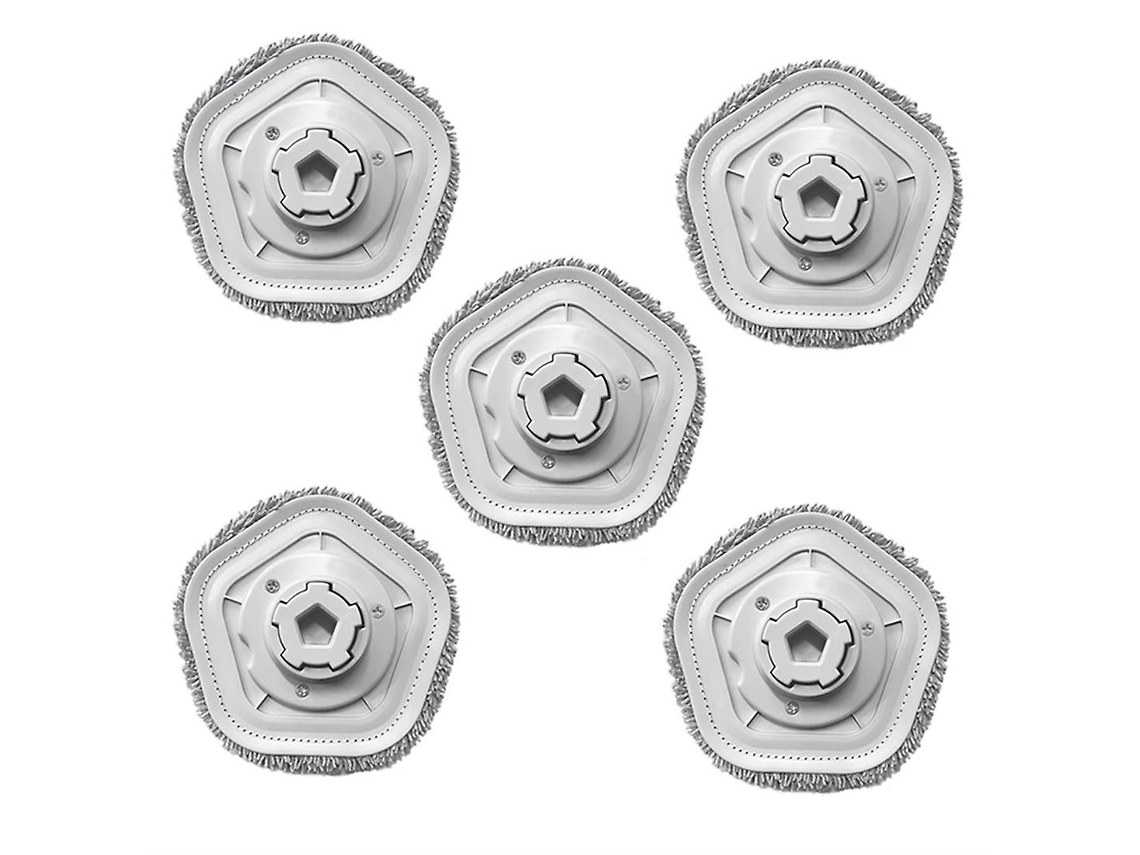 5 pçs mop pano para xiaomi dreame bot w10 robô aspirador de pó