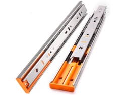 Corredera Para Cajón De Cierre Suave De Acero Inoxidable De 10" A 22" (14" A 35 Cm), Fabricada En China.
