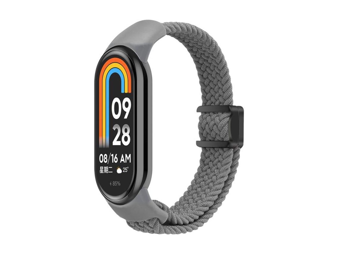 Correa para Xiaomi Smart Band 10/9/8 - Nylon trenzado - Cierre magnético