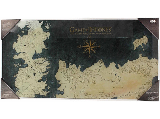 Poster SD TOYS Mapa Game of Thrones